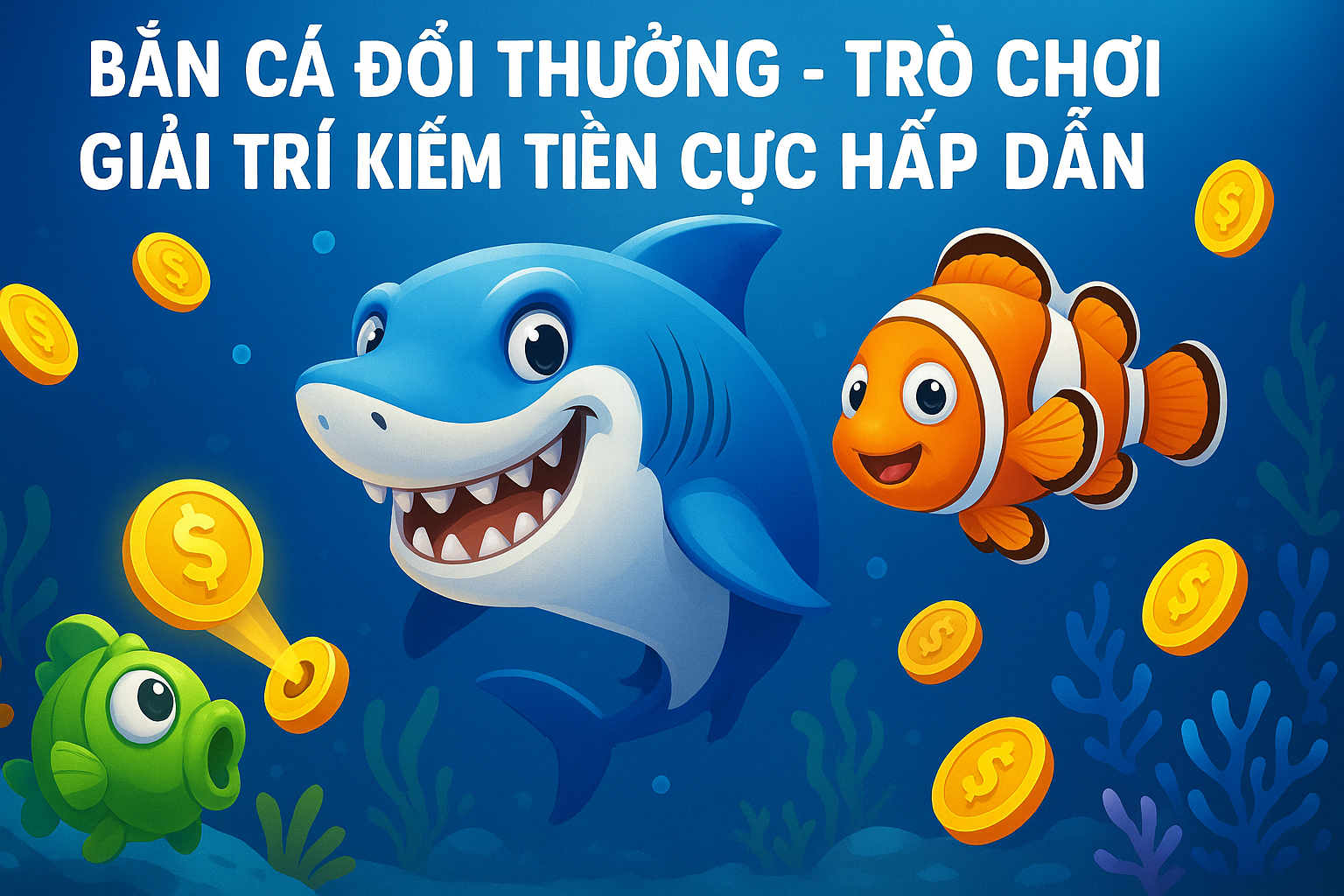 Bắn Cá Đổi Thưởng – Trò Chơi Giải Trí Kiếm Tiền Cực Hấp Dẫn