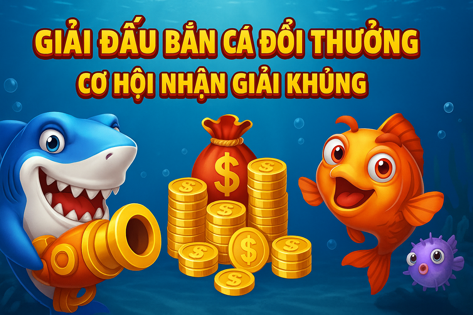 Giải Đấu Bắn Cá Đổi Thưởng – Cơ Hội Nhận Giải Khủng Hấp Dẫn 2025