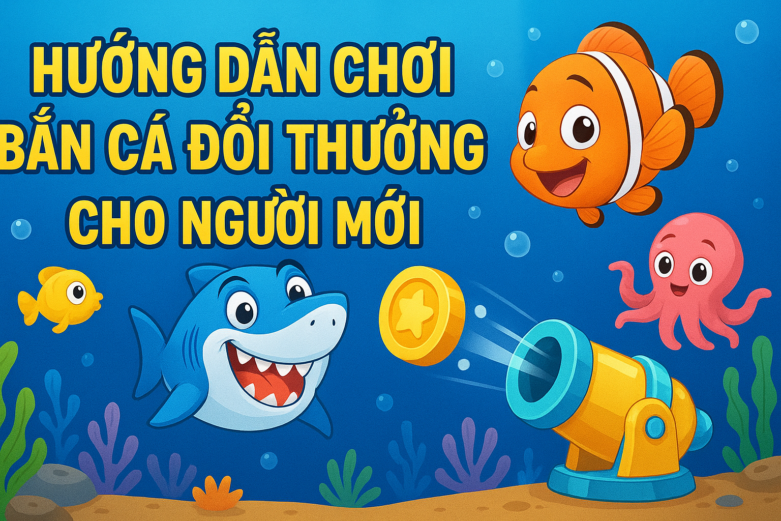 Hướng Dẫn Chơi Bắn Cá Đổi Thưởng Cho Người Mới Chi Tiết Từ A-Z