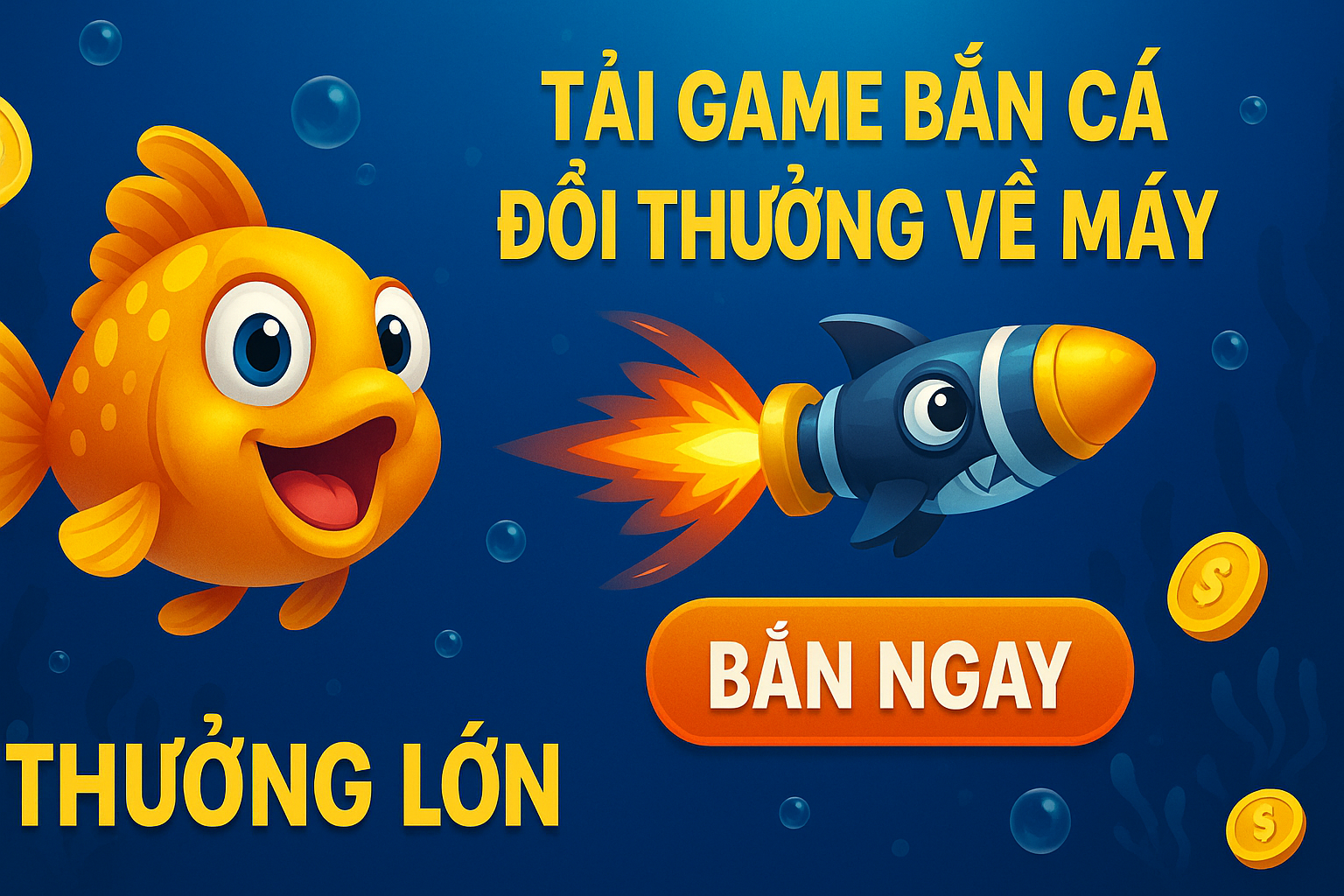 Tải Game Bắn Cá Đổi Thưởng Về Máy – Bắn Ngay, Thưởng Lớn