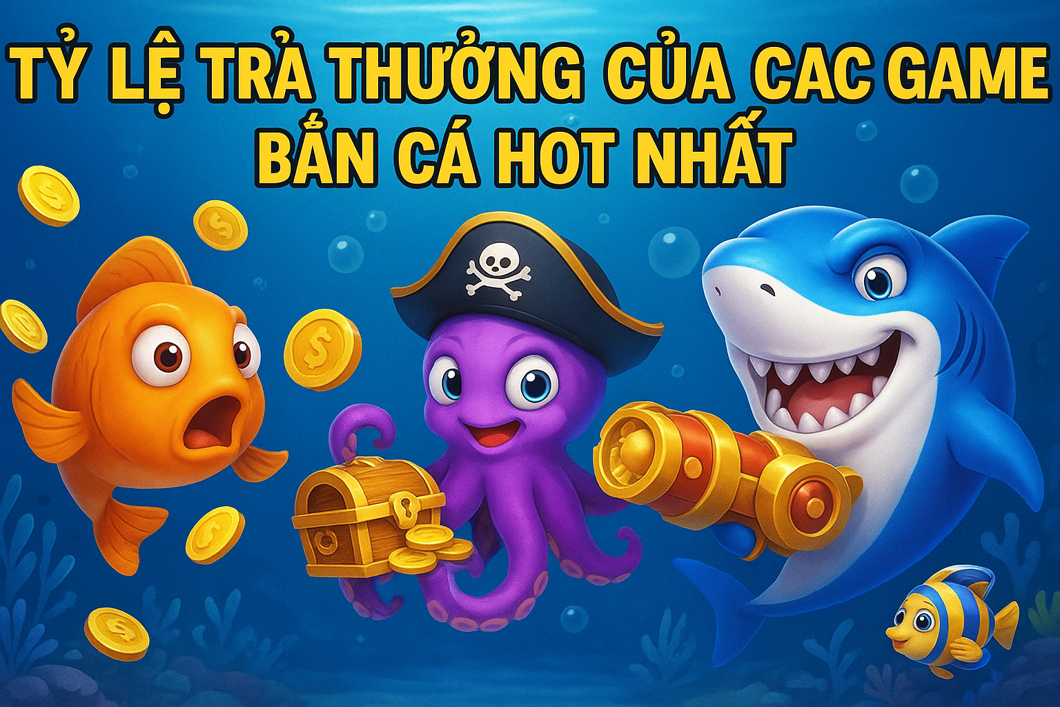 Tỷ Lệ Trả Thưởng Của Các Game Bắn Cá Hot Nhất: Bí Kíp Săn Thưởng Cho Người Chơi Thông Thái